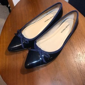 Maud Frizon Midnight Blue Ballerina Flat